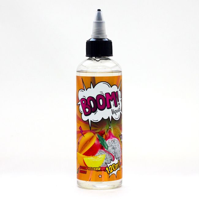 Boom! Ледяной тропический микс 3 mg, 120 ml Boom! Ледяной тропический микс 3 mg, 120 ml