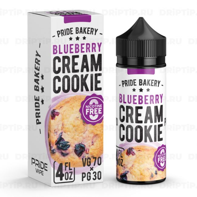 Жидкость Cream Cookie - Blueberry Жидкость Cream Cookie - Blueberry