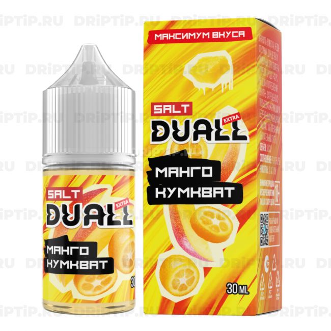 Жидкость Duall Salt Extra - Манго Кумкват Жидкость Duall Salt Extra - Манго Кумкват