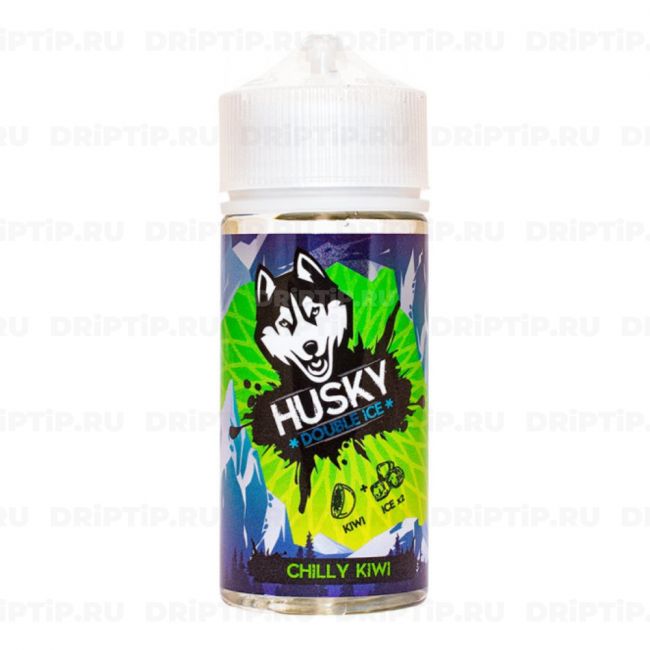 Жидкость Husky Double Ice - Chilly Kiwi Жидкость Husky Double Ice - Chilly Kiwi