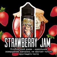 Frankly Monkey Black Edition - Strawberrie Jam 3mg 120ml
