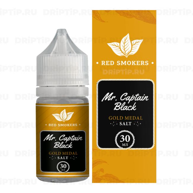 Жидкость Mr. Captain Black Salt - Gold Medal 