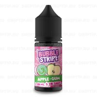 Bubble Stripe Salt - Apple Gum