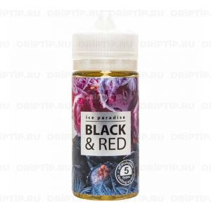 Ice Paradise - Black & Red 0mg 100ml