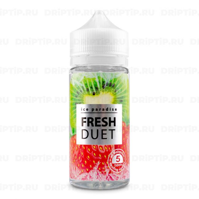 Жидкость Ice Paradise - Fresh Duet 0mg 100ml Жидкость Ice Paradise - Fresh Duet 0mg 100ml