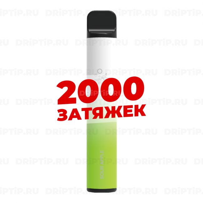 Elf Bar 2000 - Кислое Яблоко Elf Bar 2000 - Кислое Яблоко