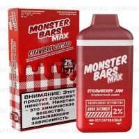 Monster Bars Max 6000 - Strawberry Jam