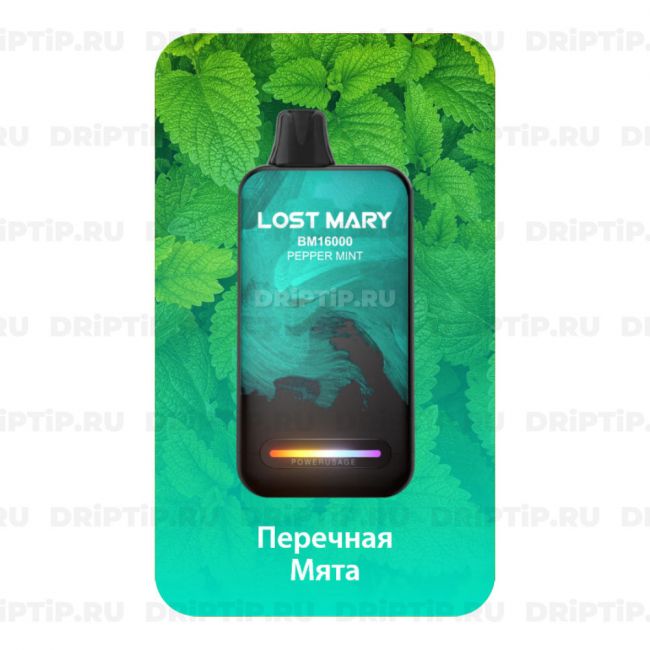 Lost Mary BM16000 - Мята перечная