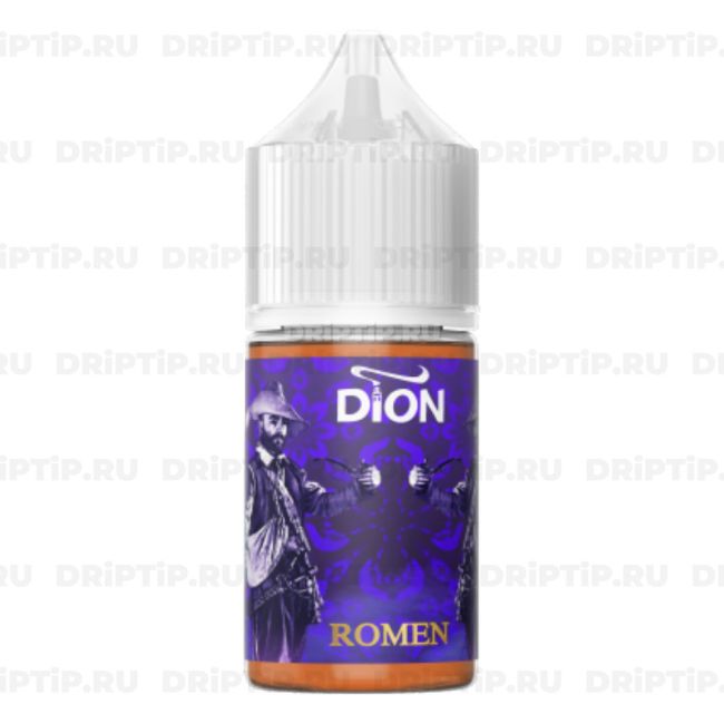 Жидкость Dion Dessert Tobacco Salt - Romen (срок годности до 31.12.2025) 
