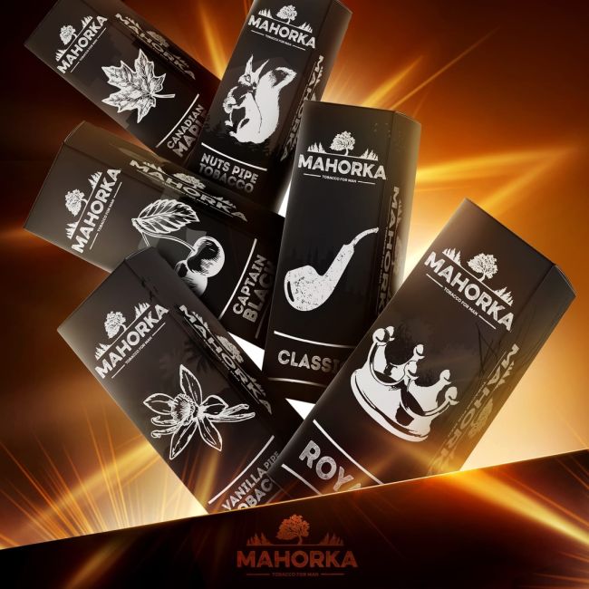 Жидкость Mahorka Salt - Nuts Pipe Tobacco 