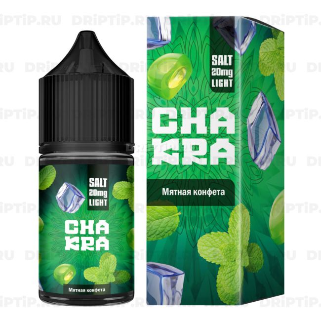 Жидкость Chakra Salt - Мятная конфета 