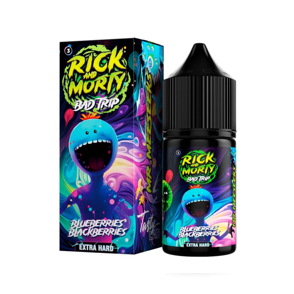 Жидкость Rick And Morty Bad Trip - Черника Ежевика 