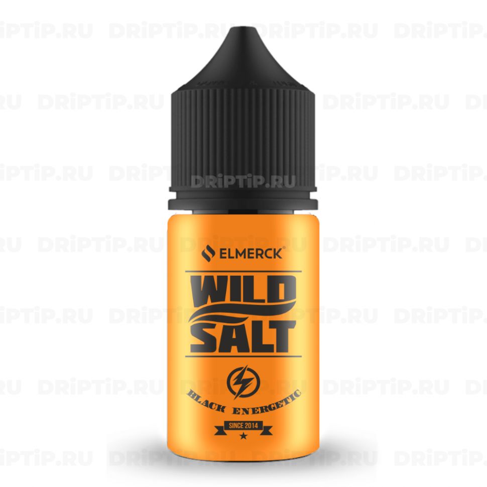 Жидкость Wild Salt - Black Energetic Срок годности до 12.2024