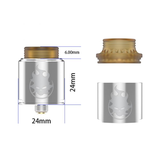 Phobia (клон 1:1) 24mm RDA черный Phobia (клон 1:1) 24mm RDA черный