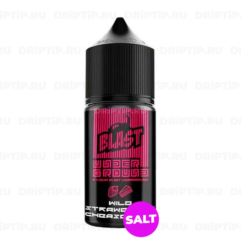 Жидкость Underground Salt - Wild Strawberry Cheasecake