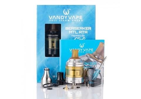 Berserker MTL RTA от Vandy Vape Стальной - обслуживаемый бак