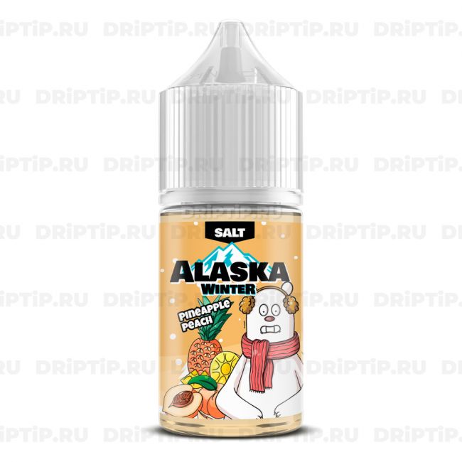 Жидкость Alaska Winter Salt - Pineapple Peach 