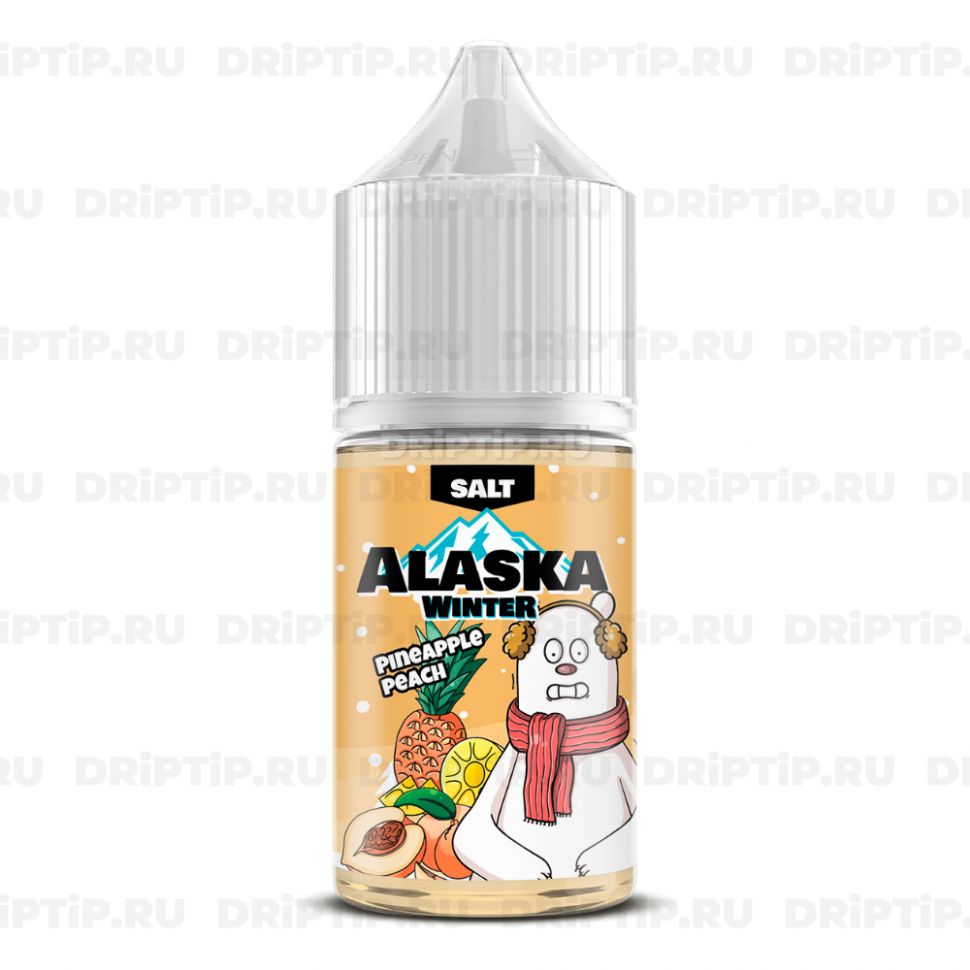 Жидкость Alaska Winter Salt - Pineapple Peach