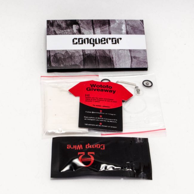 WOTOFO Conqueror RTA  - обслуживаемый бак