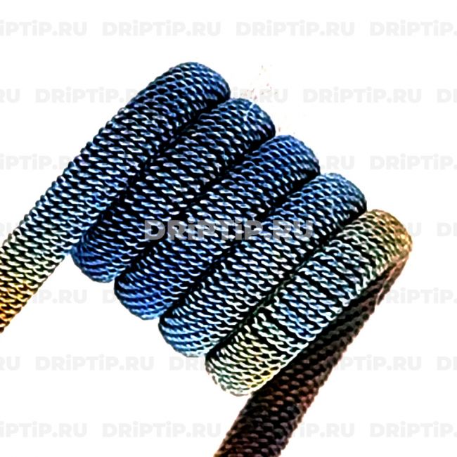 Green Mamba 2*0,4NiCr+(4*2)0,1 NiCr, 3 мм, 5 витков, 0.14 ом Плата Green Mamba 2*0,4NiCr+(4*2)0,1 NiCr, 3 мм, 5 витков, 0.14 ом Плата