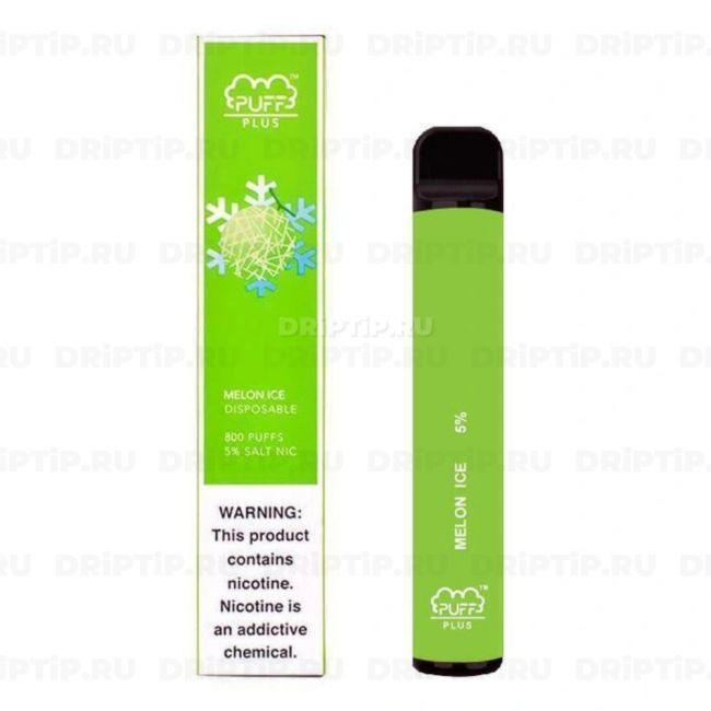 Одноразовая электронная сигарета Puff Bar Plus - Ледяная дыня