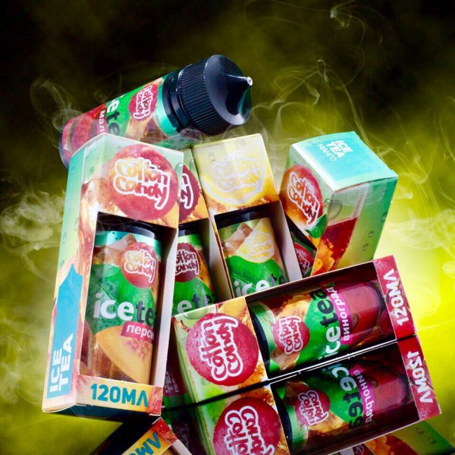 ICE-TEA Малина 120ml (+никобустер)