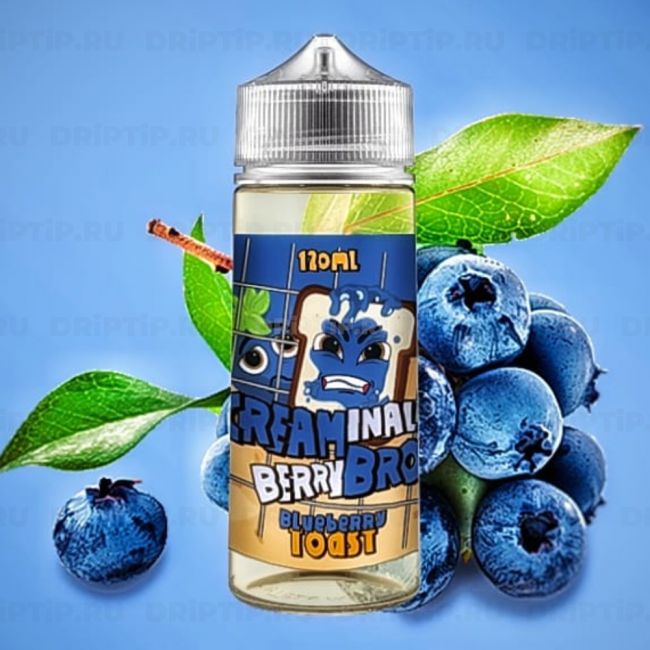 Жидкость Blueberry - Creaminal Bro Жидкость Blueberry - Creaminal Bro