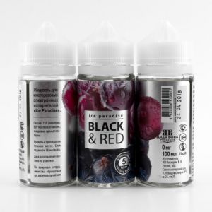 Ice Paradise - Black & Red 100ml Ice Paradise - Black & Red 100ml