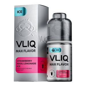 Max Flavor Ice Salt - Лимонад Клубника Базилик