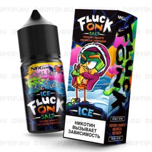 Fluck On Ice Salt - Персик Манго Мелисса Холодок