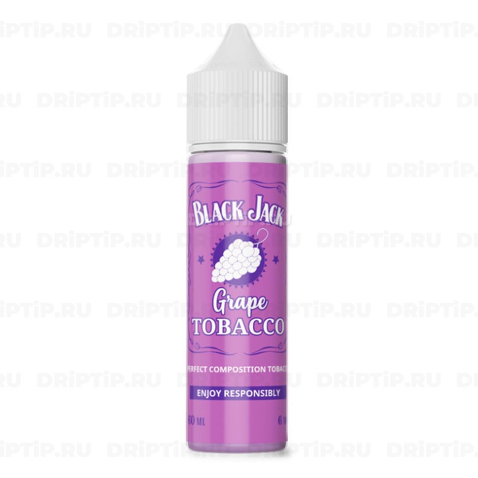 Жидкость Black Jack - Grape Tobacco