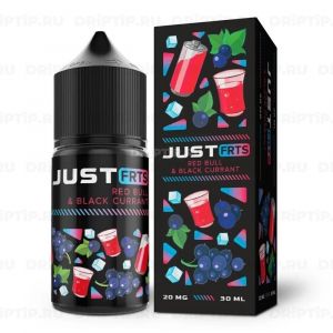Just Fruits Salt - Red Bull Blackcurrant On Ice