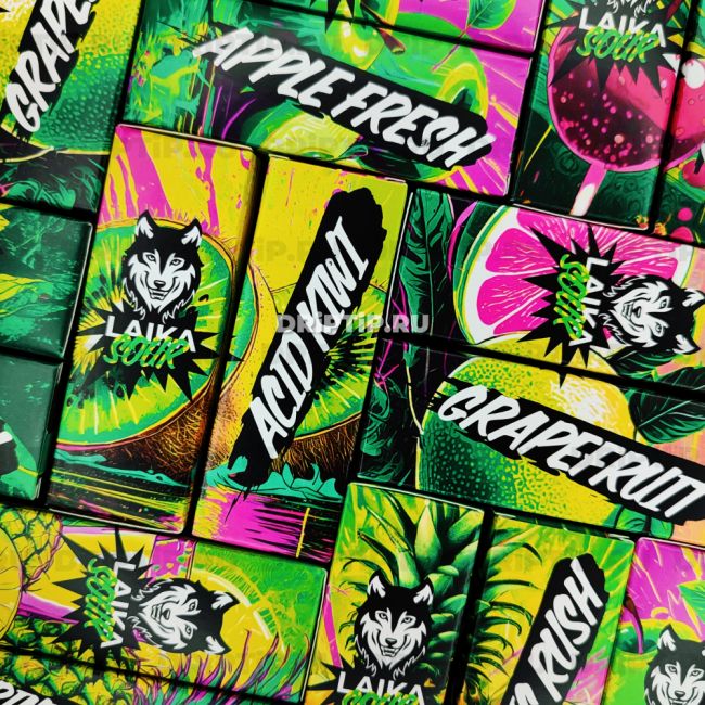 Жидкость Laika Sour Salt - Grapefruit Жидкость Laika Sour Salt - Grapefruit