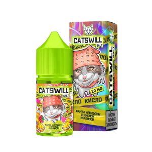 Catswill Sour Salt - Фанта Апельсин с Кислой Малиной Catswill Sour Salt - Фанта Апельсин с Кислой Малиной