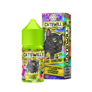Catswill Sour Salt - Кислая Газировка с Черной Смородиной и Клюквой Catswill Sour Salt - Кислая Газировка с Черной Смородиной и Клюквой