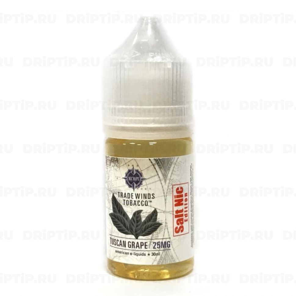 Жидкость Tradewinds Tobacco Salt - Tuscan Grape
