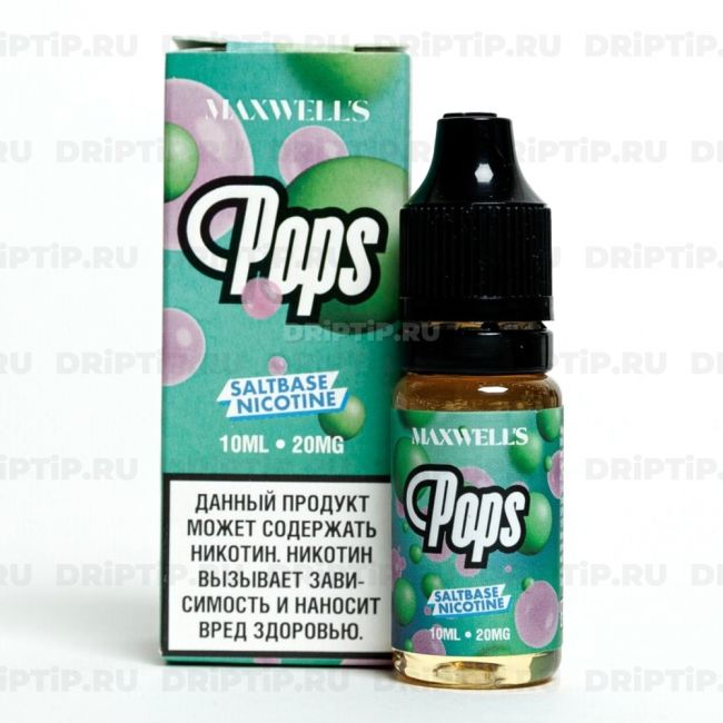 Жидкость Maxwells Salt - Pops 10ml 