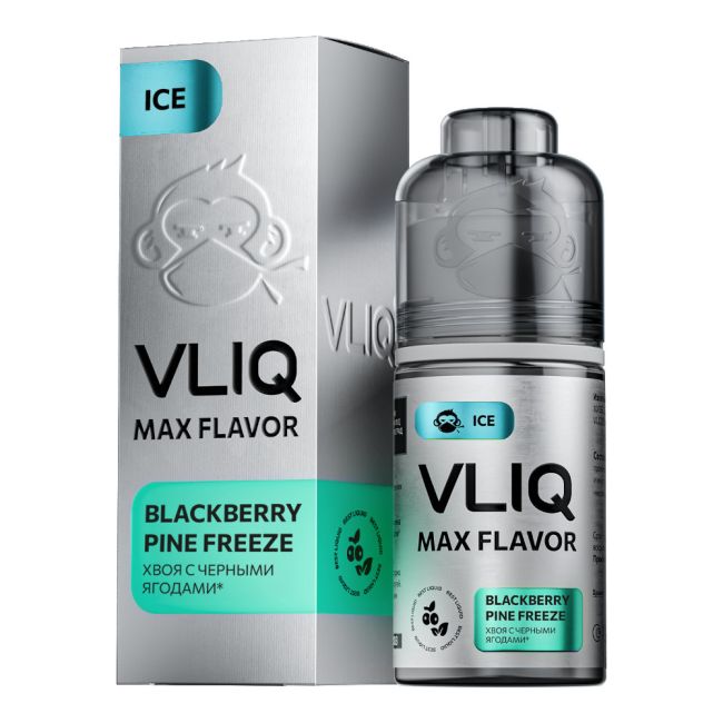 Жидкость Max Flavor Ice Salt - Хвоя с Черными Ягодами 