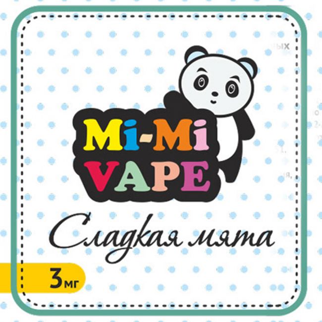 Mi-Mi Vape - Сладкая мята / Пандочка Mi-Mi Vape - Сладкая мята / Пандочка
