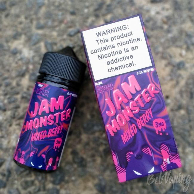 Жидкость Jam Monster - Mixed Berry Жидкость Jam Monster - Mixed Berry