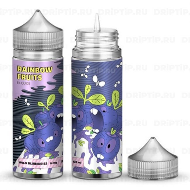 Жидкость Rainbow Fruits - Wild Blueberries Жидкость Rainbow Fruits - Wild Blueberries