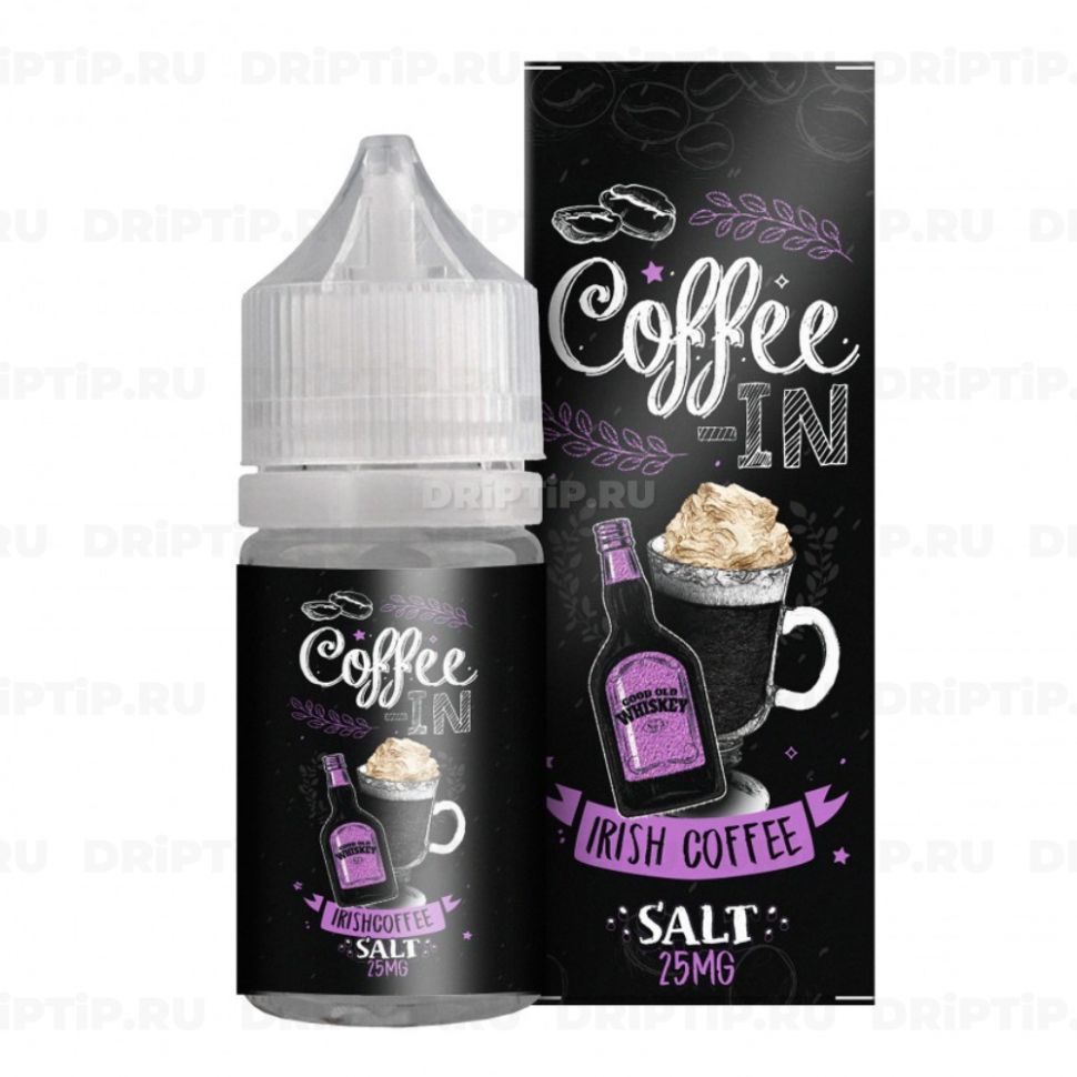 Жидкость Coffee-in Salt - Irish coffee