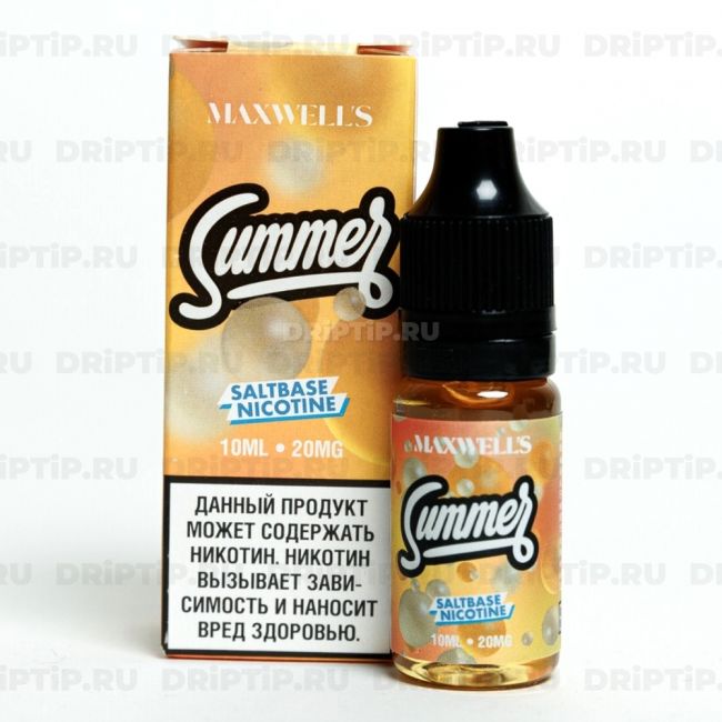 Жидкость Maxwells Salt - Summer 10ml 