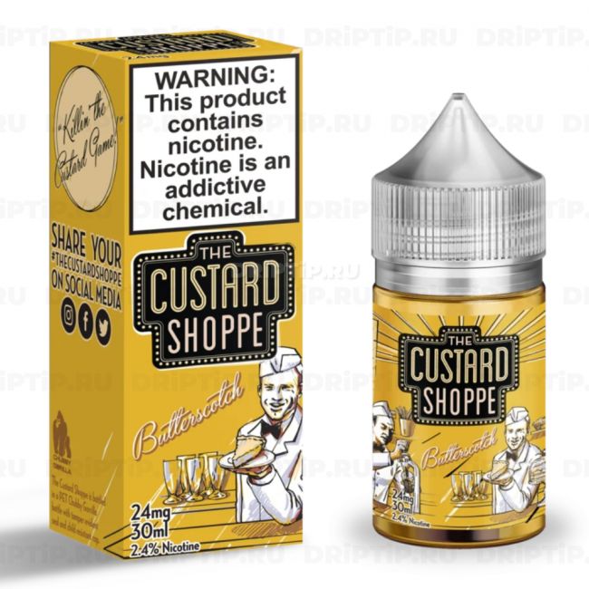 Custard Shoppe Salt - Butterscotch