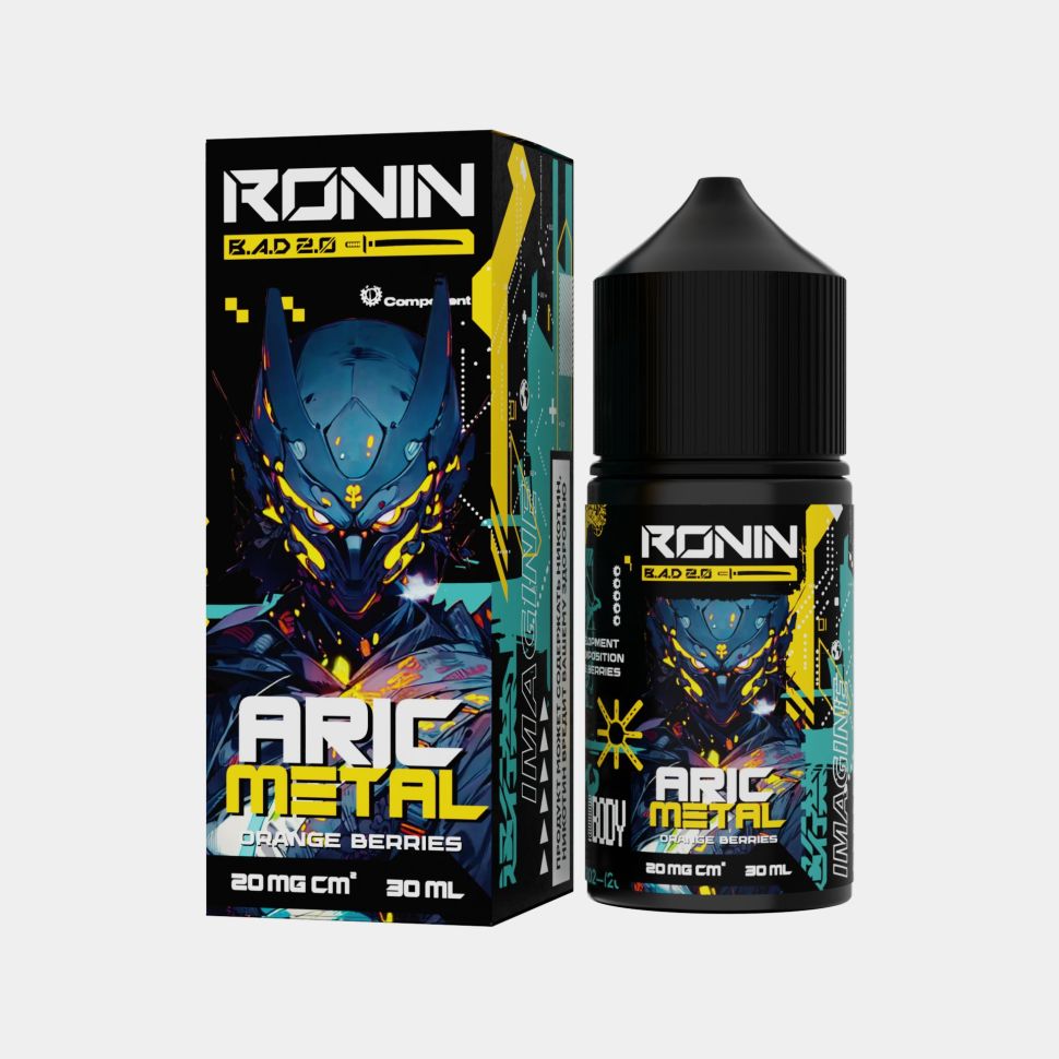 Жидкость RONiN BAD v2 Salt - Aric Metal