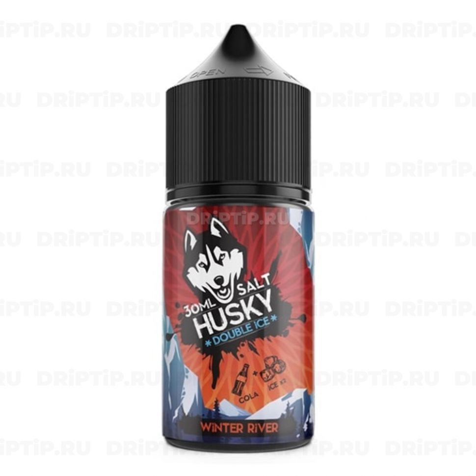 Жидкость Husky Double Ice Salt - Winter River