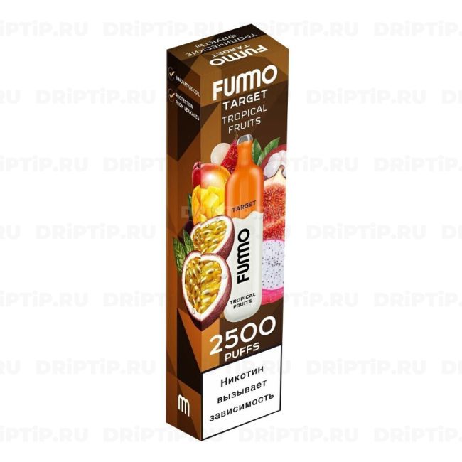 Fummo Target 2500 Затяжек - Тропические Фрукты Fummo Target 2500 Затяжек - Тропические Фрукты