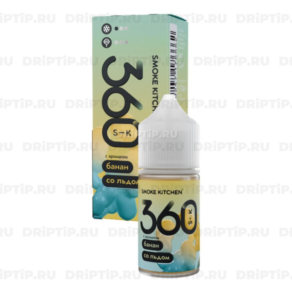 Жидкость SK 360 Salt - Банан Со Льдом