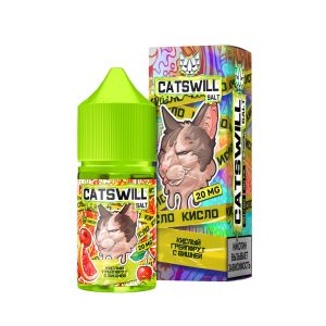 Catswill Sour Salt - Кислый Грейпфрут с Вишней Catswill Sour Salt - Кислый Грейпфрут с Вишней