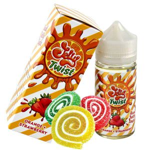 JELLY TWIST Orange+Strawberry 3mg 100ml